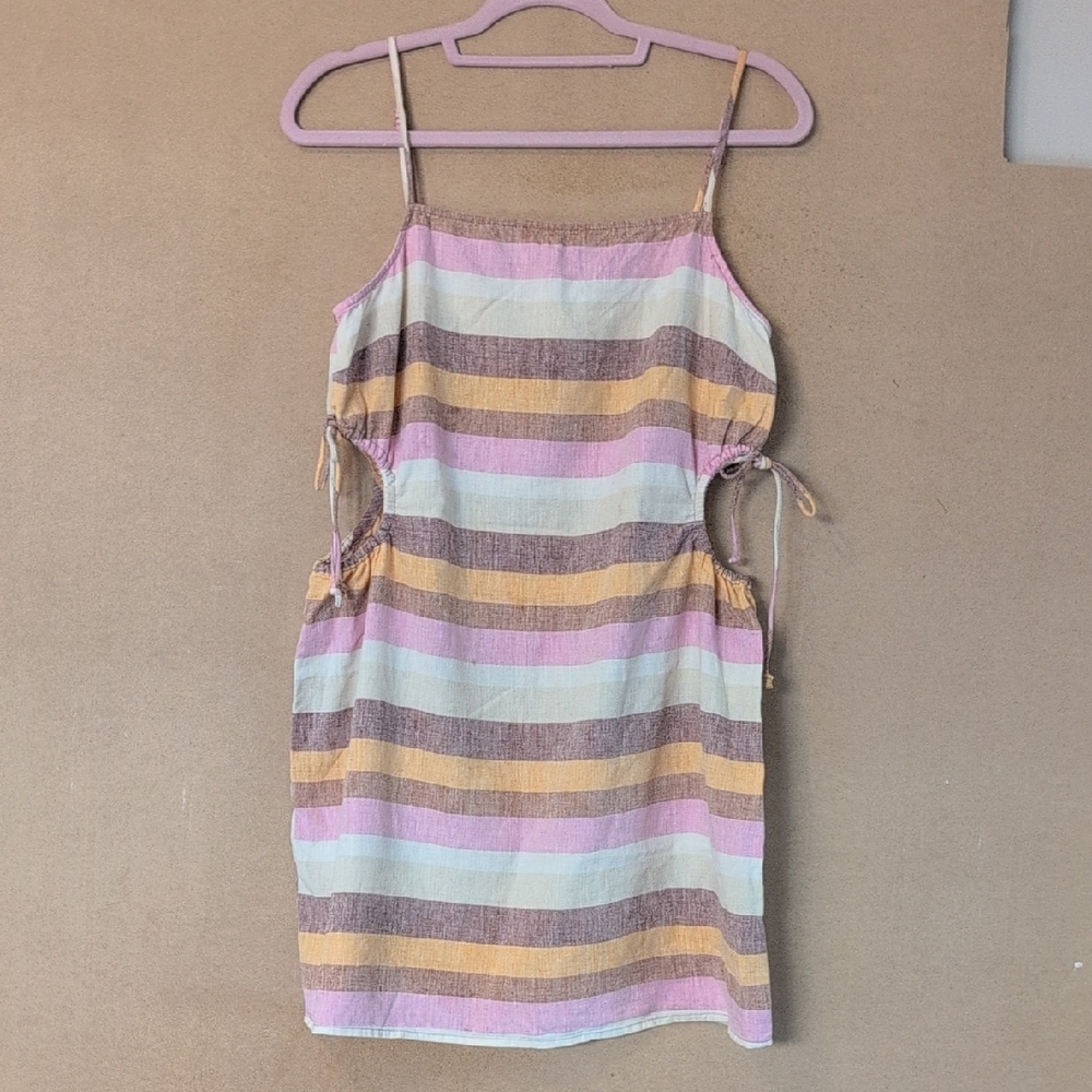 Striped Sleeveless Dress